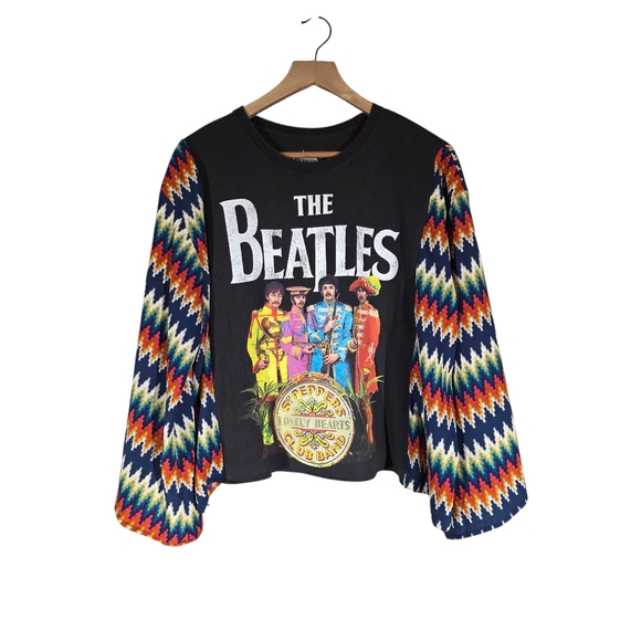 Beatles Graphic Tee Upcycled - Picture 3 of 10